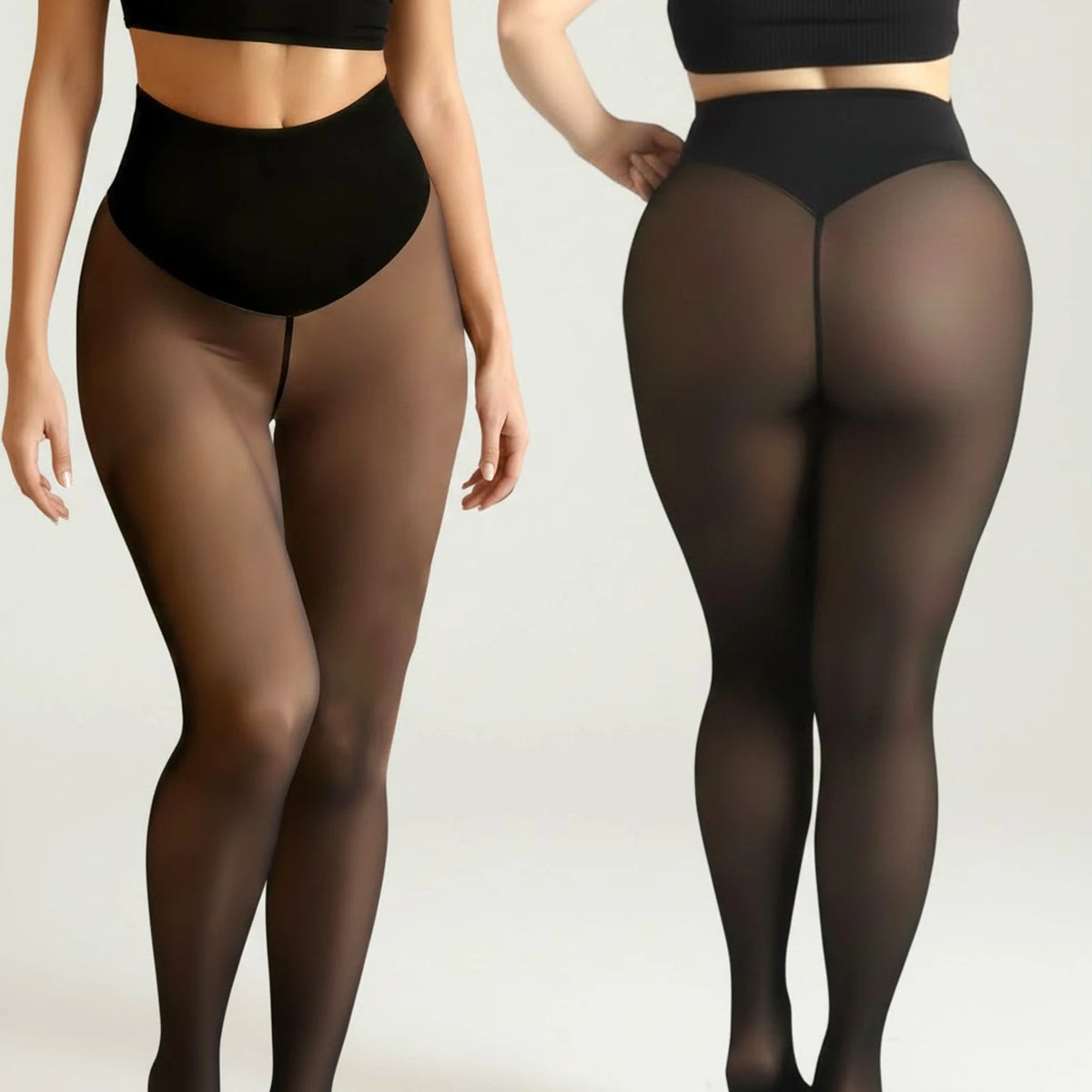 200 g Thermoleggings mit Fleecefutter